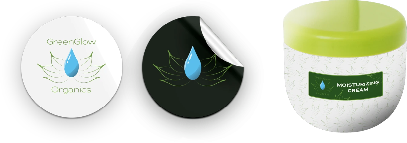 GreenGlow Organics Product Mockup